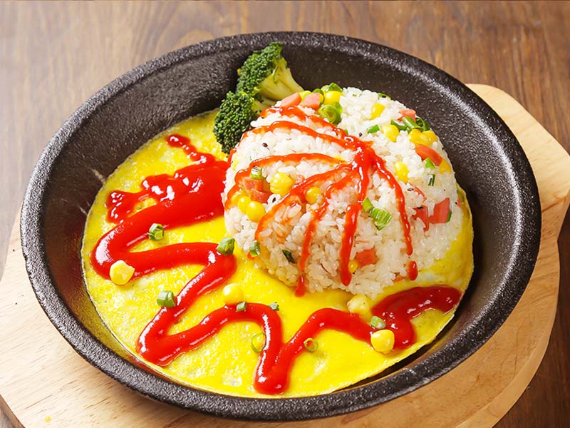 三個(gè)大叔黑椒牛肉飯-番茄雞蛋HI飯