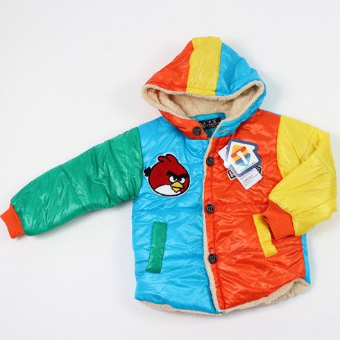 壹號(hào)童倉(cāng)羊羔絨憤怒小鳥面包服