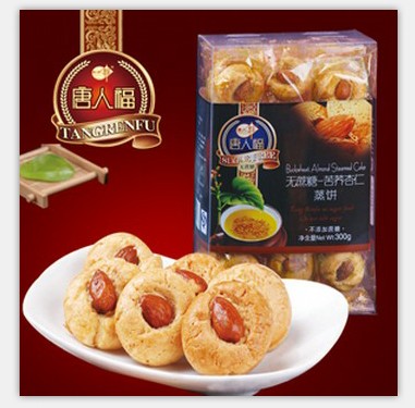 唐人福無(wú)糖蒸餅腰果