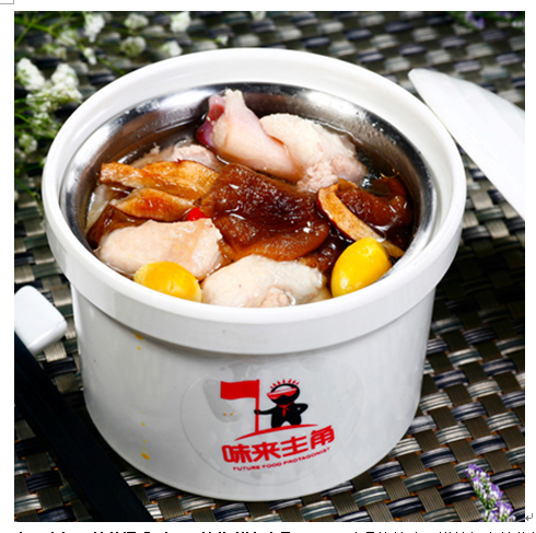 味來主角營養(yǎng)煨系列-蘑菇滋補(bǔ)雞湯