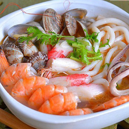 六福道海鮮烏冬面