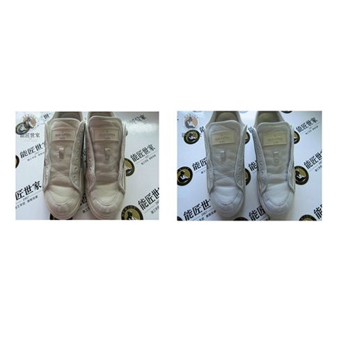運(yùn)動鞋護(hù)理前后
