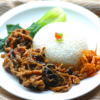 九蒸魚(yú)香肉絲蓋飯