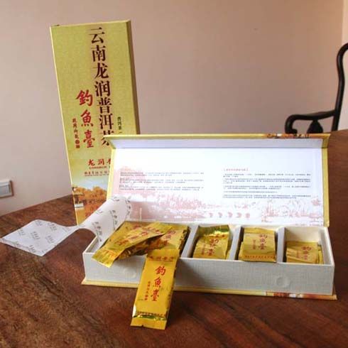 龍潤茶產品-釣魚臺15袋金裝版