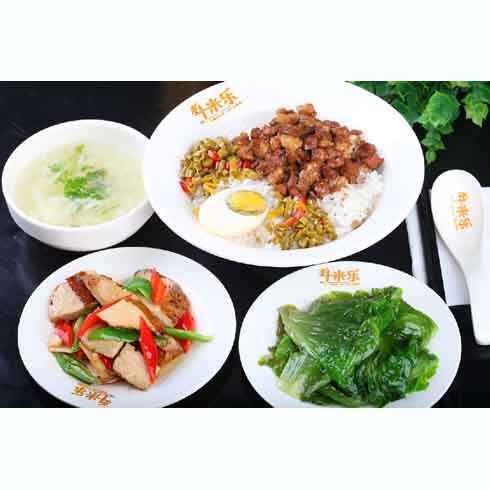 斗米樂快餐-中臺式快餐-斗米樂鹵肉飯