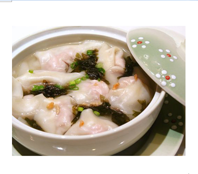 開(kāi)口笑露餡水餃店產(chǎn)品-清湯餛飩