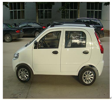 啟晨四輪電動(dòng)車產(chǎn)品-啟晨全封閉四輪電動(dòng)車白色款