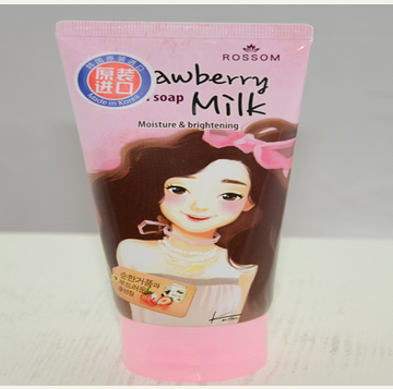 茗品匯進(jìn)口商品超市產(chǎn)品-韓國(guó)露善草莓嫩白潔面皂150ml