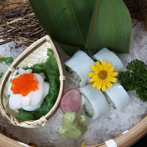 哈唄斯料理產(chǎn)品-紋甲魷魚(yú)刺身