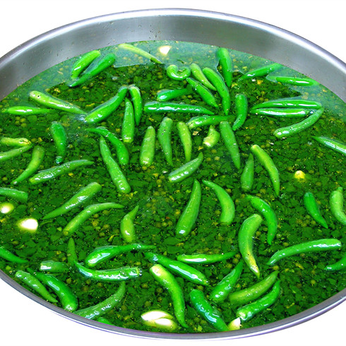 巴山味莊砂鍋串串-青椒翡翠魚(yú)