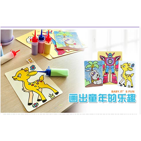 歡樂(lè)樹(shù)兒童益智樂(lè)園-沙畫(huà)主題