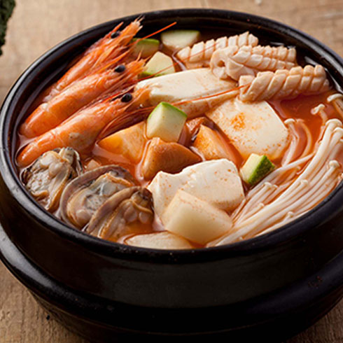 谷喜農韓國料理-海鮮豆腐湯