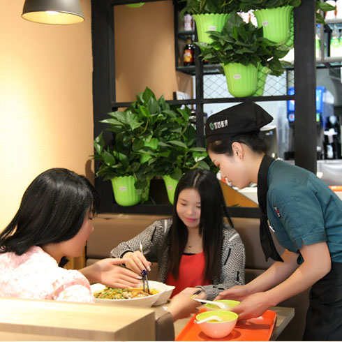 店內(nèi)服務圖