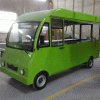 街頭霸王速食車(chē)-綠色四輪款