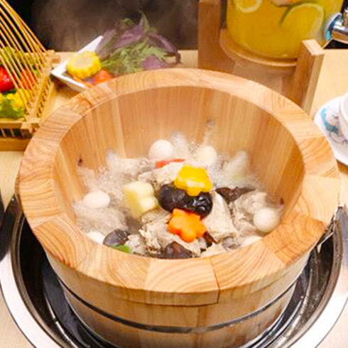 魚排隊木桶魚火鍋-滋補(bǔ)羊蝎子木桶火鍋