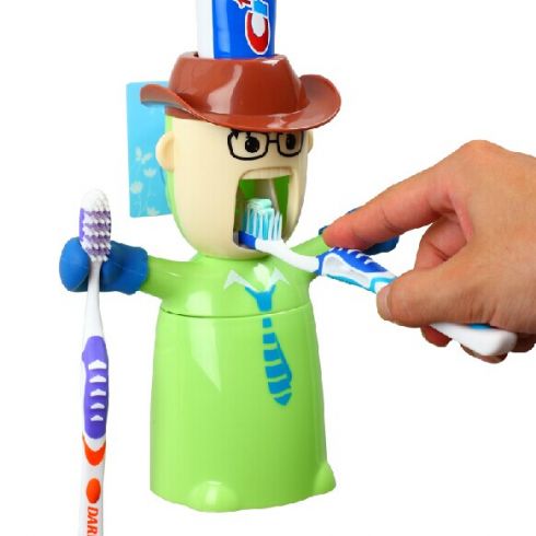 稀奇古怪魔術道具-個性創(chuàng)意牙刷架